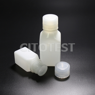 Narrow-mouth Square Bottle, HDPE Material