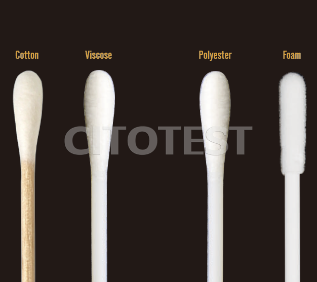 Classical swabs, peel pouch