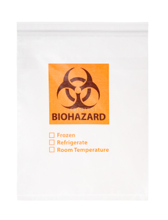 Zip-Resealable Specimen Bag